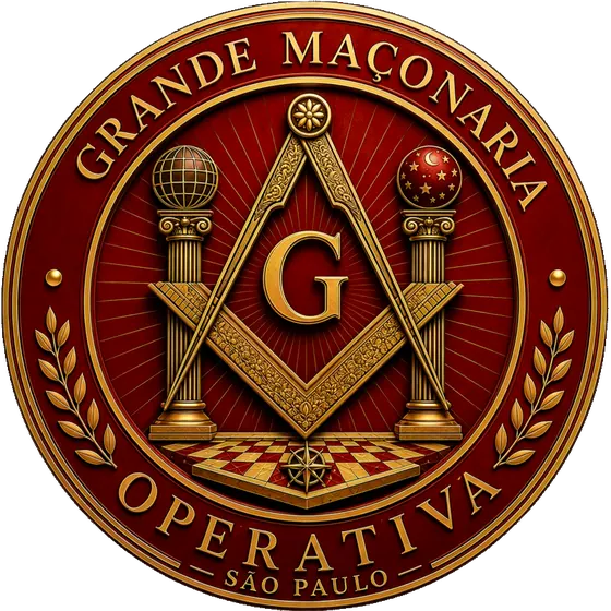 Brasão oficial da Grande Maçonaria Operativa, São Paulo